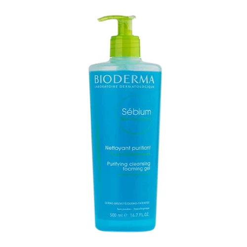 Bioderma Sebium Foaming Gel - Pump 2 Bioderma Sebium Foaming Gel - Pump - Image 2